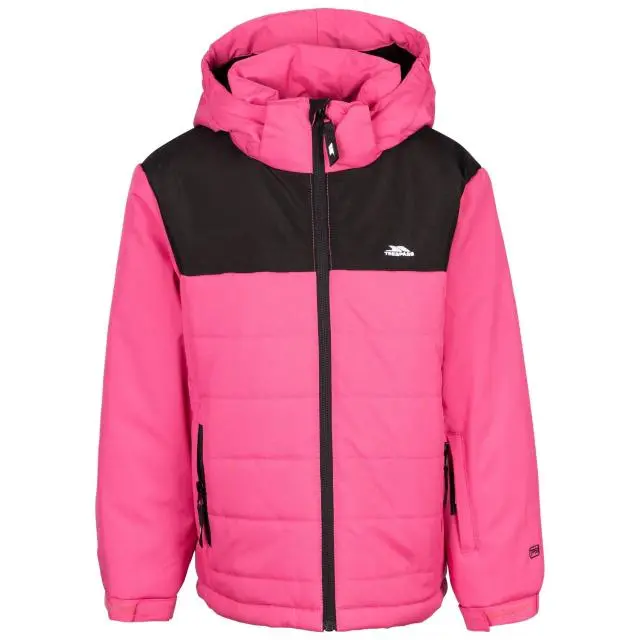 Trespass Girl's Halston Ski Jacket in Pink 
