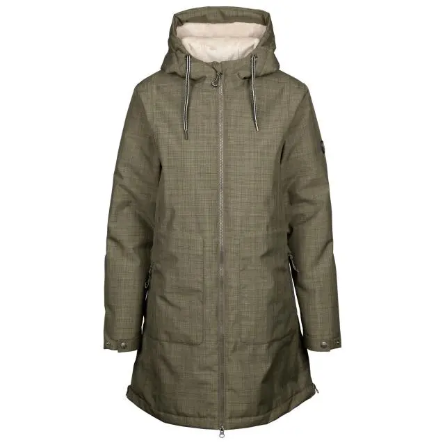Trespass Women's Neeska TP50 Waterproof Jacket in Olive | Size: 3XL