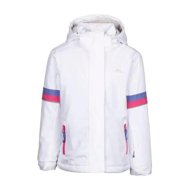 Trespass Kharli Ski Jacket in White | Size: 3-4 Years