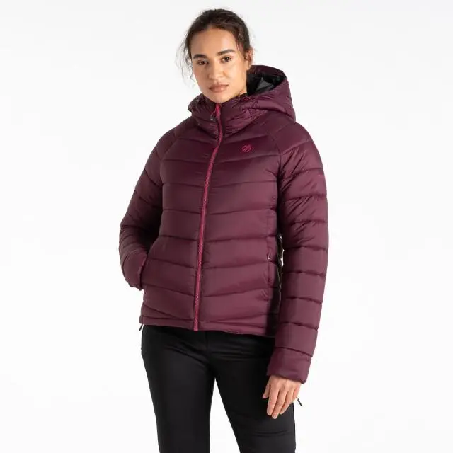Dare 2b Women's Torrek Mountain Baffled Jacket in Purple 