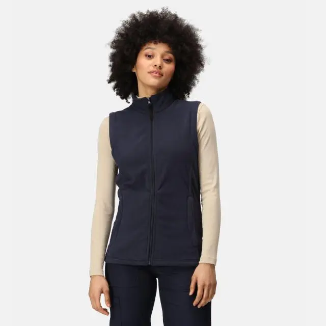 Regatta Women's Micro Fleece Bodywarmer in Mid Navy 