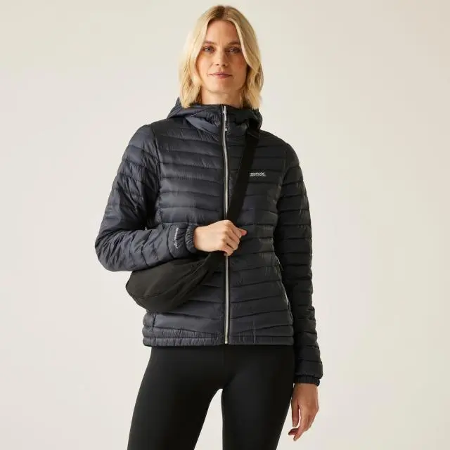 Regatta Women's Hurden Padded Jacket in Grey | Size: 20