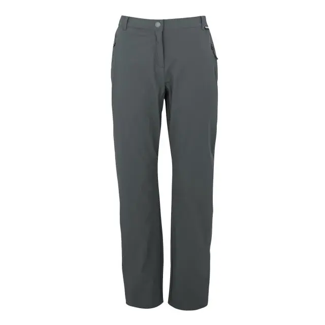 Regatta Women's 'Travel Light' Packaway Active Trousers in Grey | Size: 16