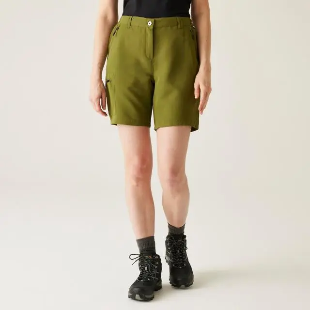 Regatta Women's 'Chaska v3' Active Shorts in Green 