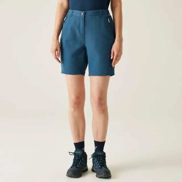 Regatta Women's Chaska III Walking Shorts in Blue 