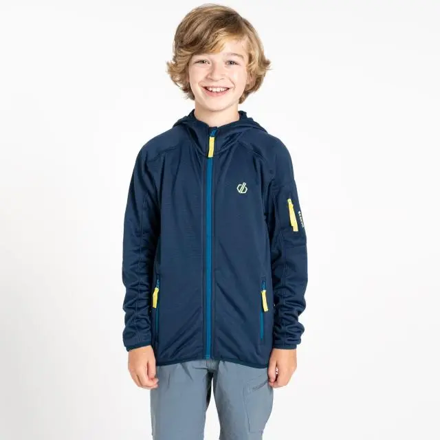 Dare 2b Explore Full Zip Active Hooded Fleece in Navy 