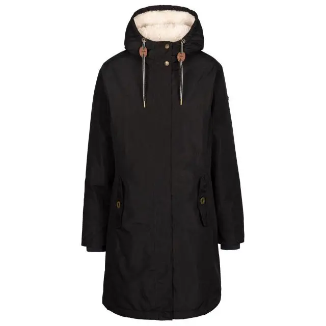 Trespass Women's Reminder TP50 Waterproof Jacket in Black 