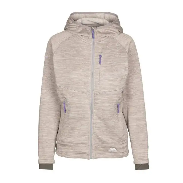 Trespass Women's AT200 Fleece Jacket in Light Grey | Size: Large