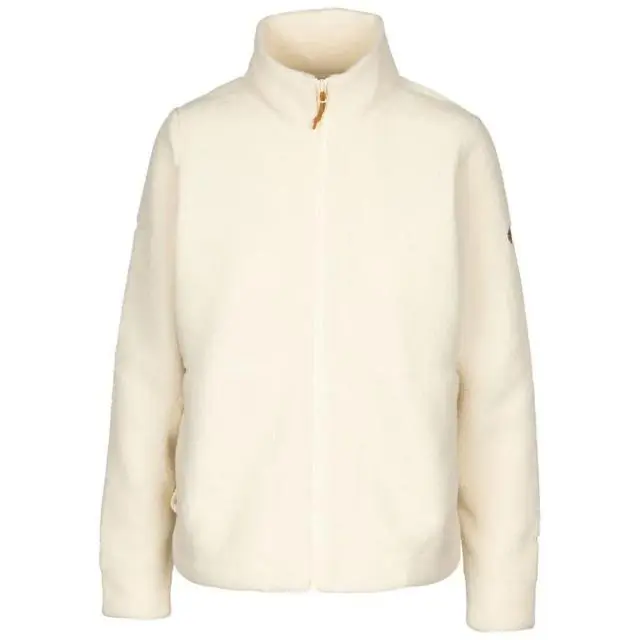 Trespass Women's Chatty At200 Fleece Jacket in Cream | Size: XS