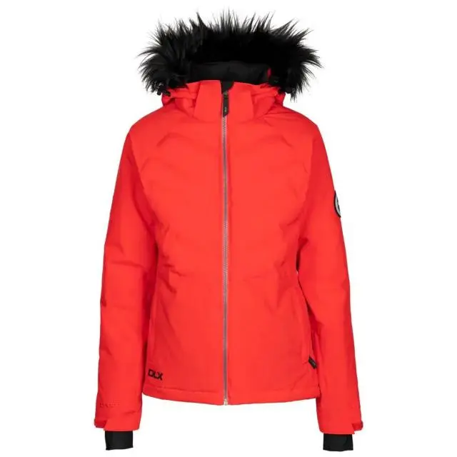 Trespass Women's Gaynor DLX Ski Jacket in Red 