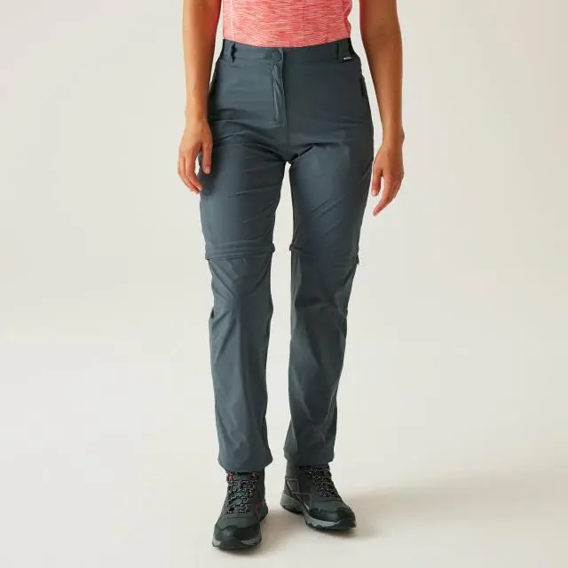 'Travel Light' Zip-off Packaway Trousers