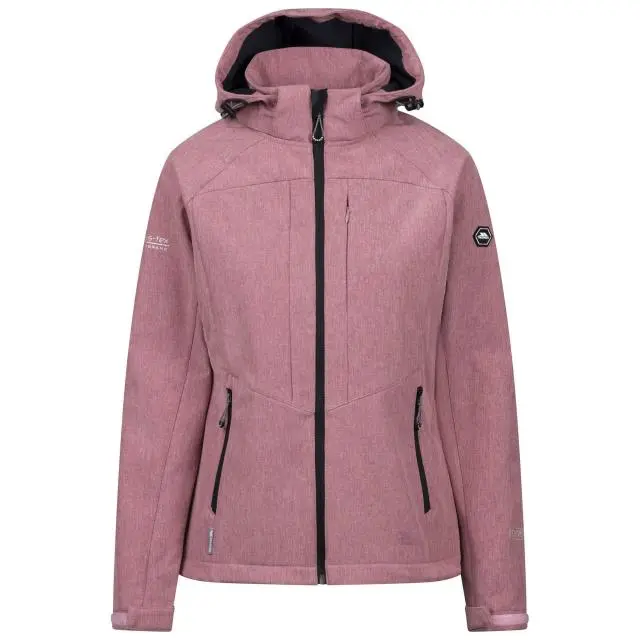 Trespass Women's Fryatt Soft Shell Jacket in Purple 