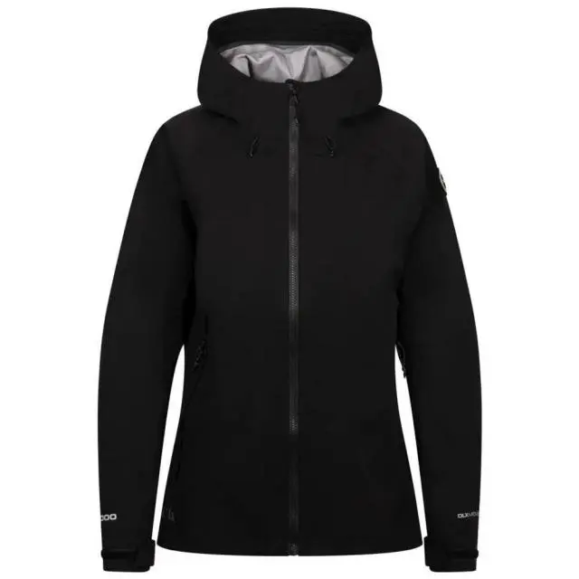 Trespass Women's Justine DLX Waterproof Jacket in Black 