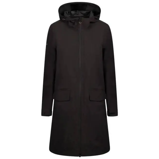 Trespass Women's Sponsor Waterproof Jacket in Black | Size: Small