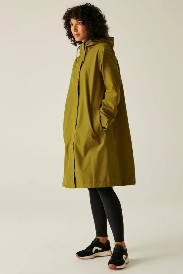 'Orla Kiely' Waterproof Longline Mac