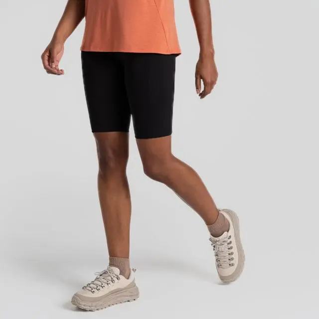 Craghoppers Women's Kiwi Pro Cycling Short in Black 