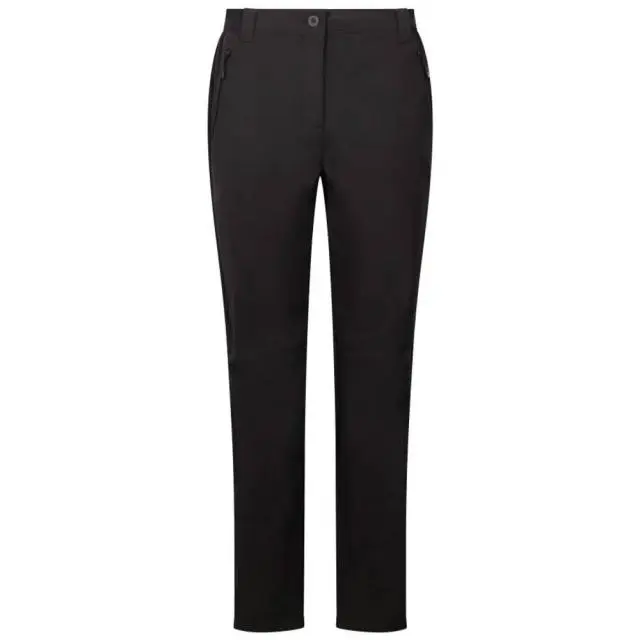 Trespass Women's Tawny DLX Softshell Trousers in Black 