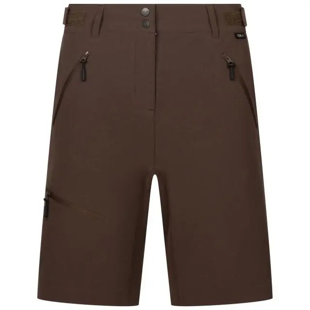 Trespass Women's Jocelyn DLX Cargo Shorts in Black 