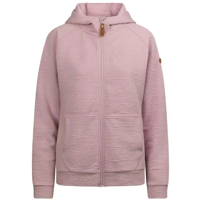 Trespass Women's Lillie Full Zip Hoodie in Purple 