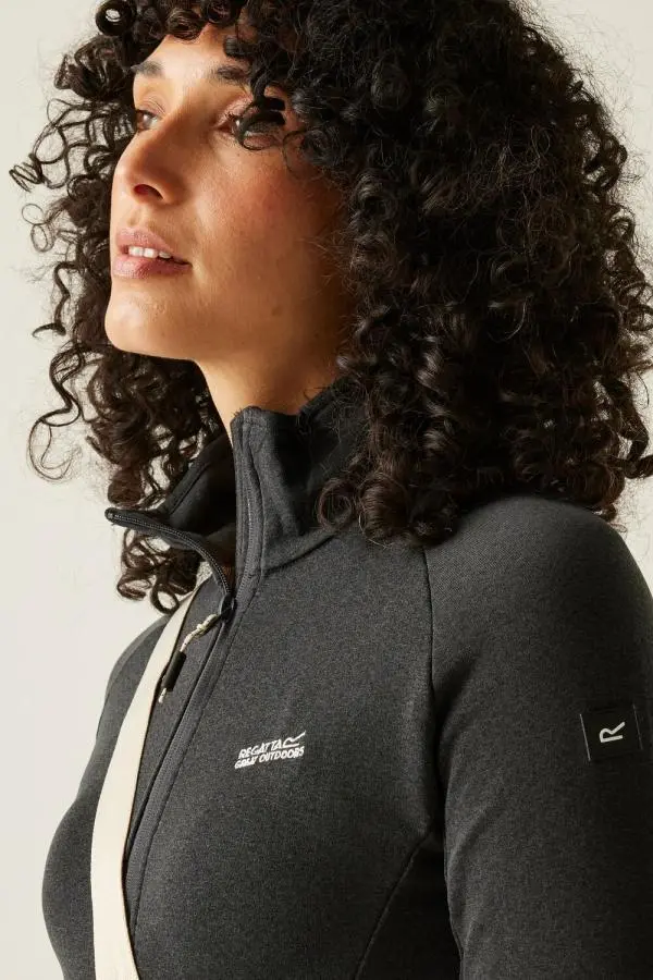 Regatta Women's Malana Softshell Full Zip Fleece in Grey 