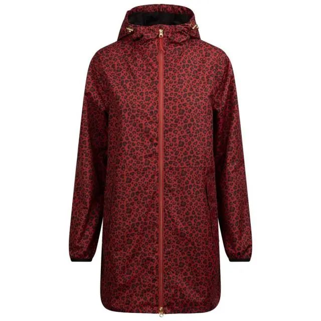 Trespass Women's Parched Waterproof Jacket in Light Red 