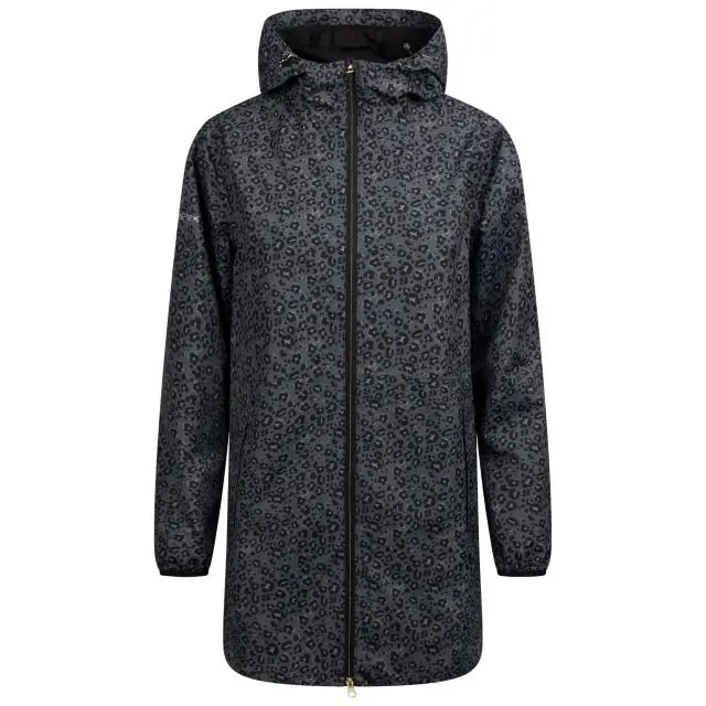 Trespass Women's Parched Waterproof Jacket in Black 