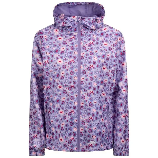 Trespass Women's Indulge Packaway Jacket in Purple 