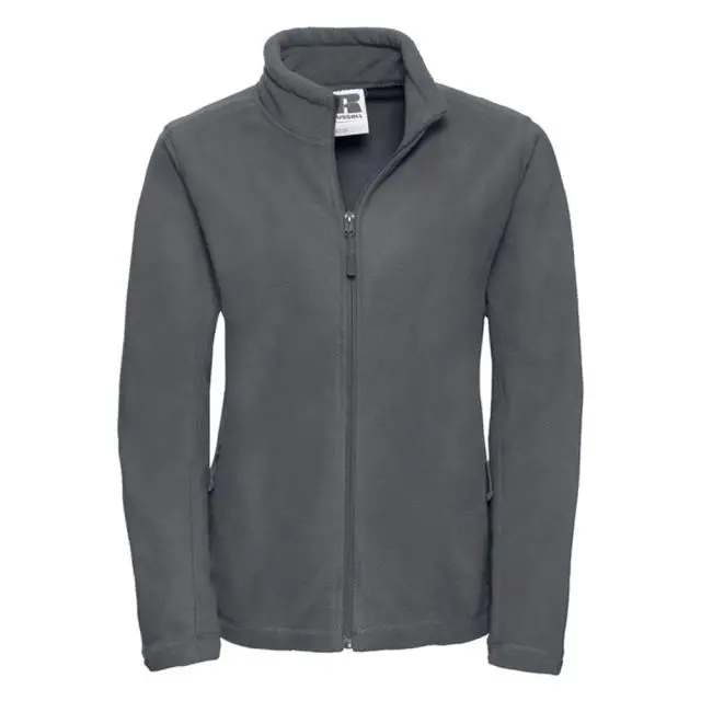 Russell Women's Full Zip Outdoor Fleece Jacket in Grey 