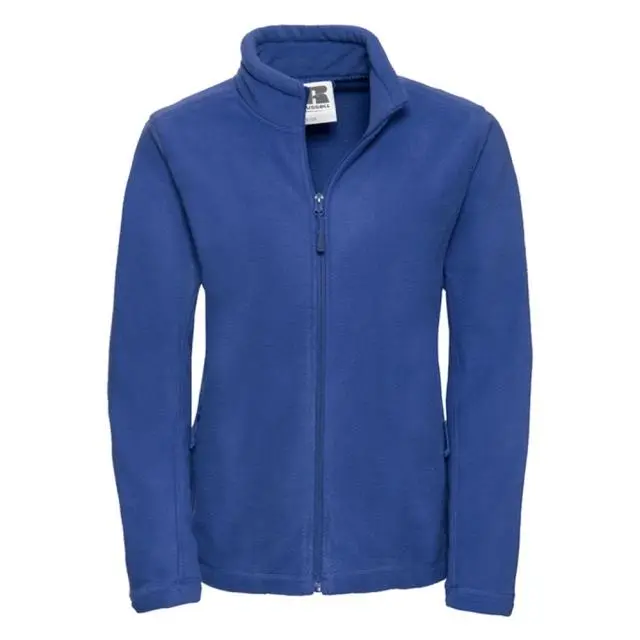 Russell Women's Full Zip Outdoor Fleece Jacket in Pale Blue 