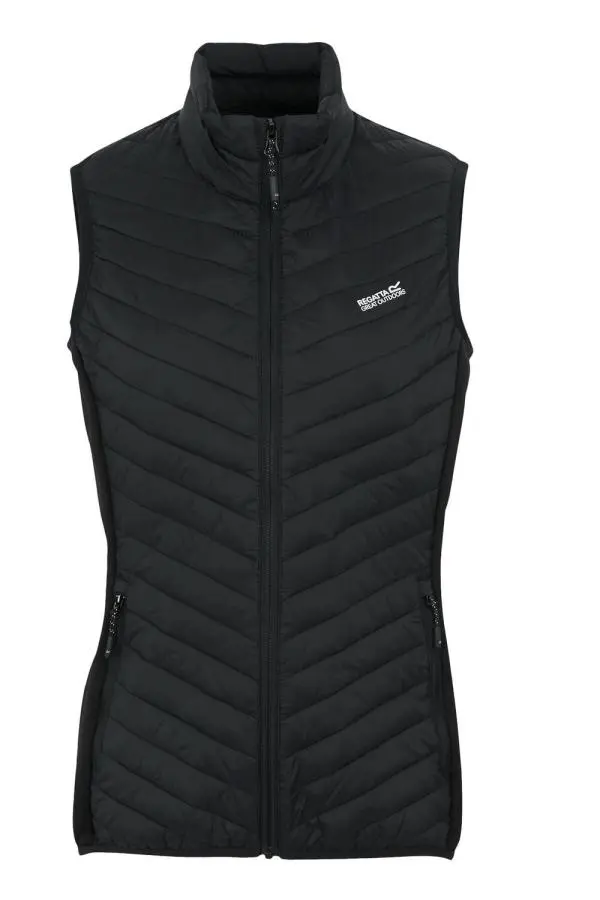 Regatta Women's Andreson Hybrid Gilet in Jet Black 