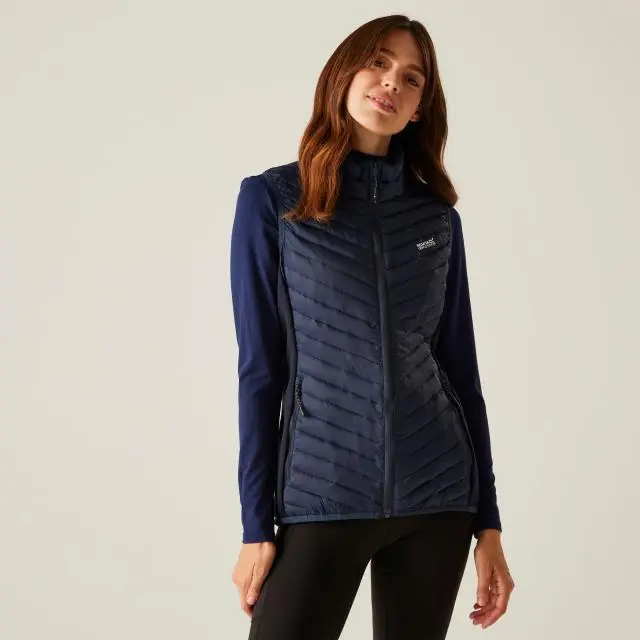 Regatta Women's Andreson Hybrid Gilet in Mid Navy 