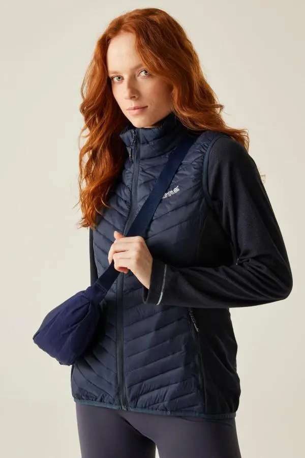 Regatta Women's Andreson Hybrid Gilet in Mid Navy 