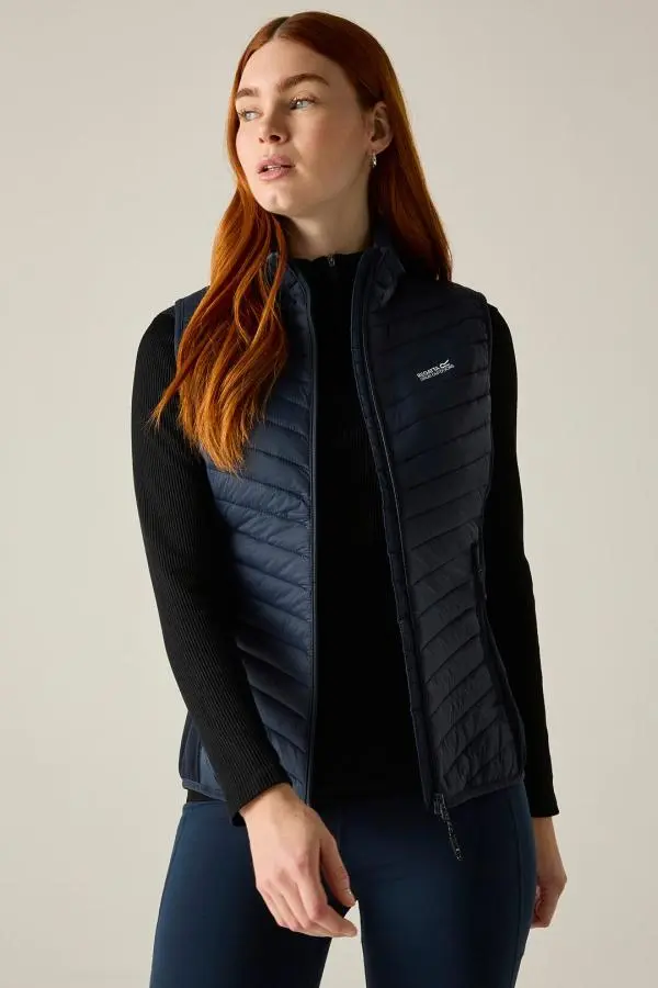 Regatta Women's Andreson Hybrid Gilet in Mid Navy 