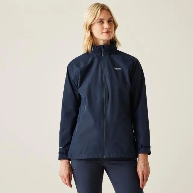Regatta Women's Daysha Waterproof Shell in Mid Navy | Size: 12