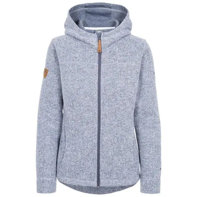 Trespass Women's Reserve C Fleece Jacket in Mid Blue 