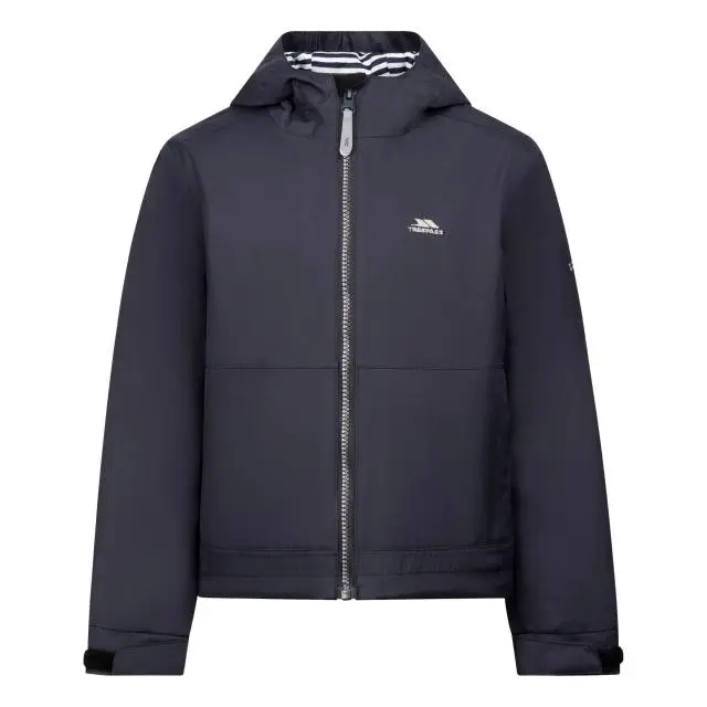 Trespass Malio Waterproof Jacket in Black 