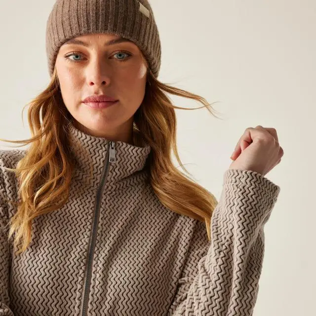Regatta Women's Heidy Full-Zip Insulating Fleece in Beige 