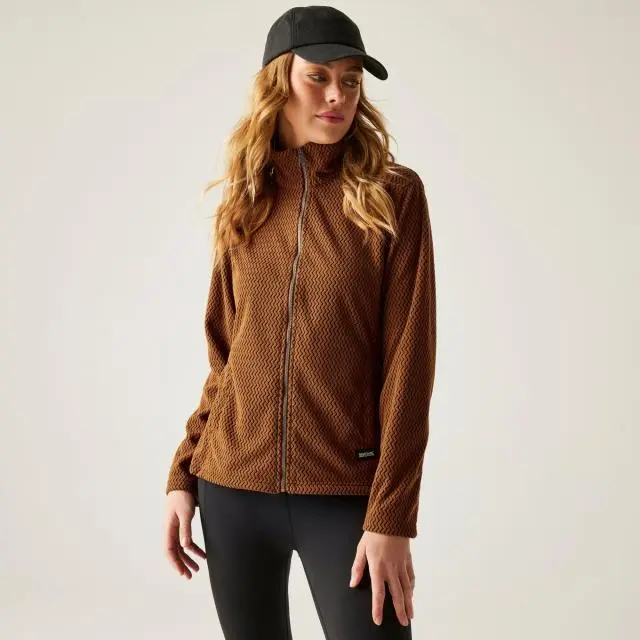 Regatta Women's Heidy Full-Zip Insulating Fleece in Orange 