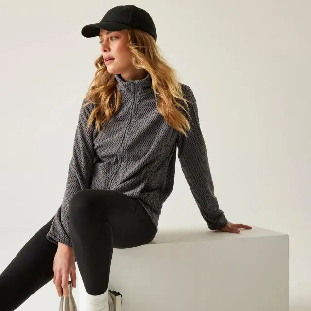 Regatta Women's Heidy Full Zip Insulating Fleece in Grey 