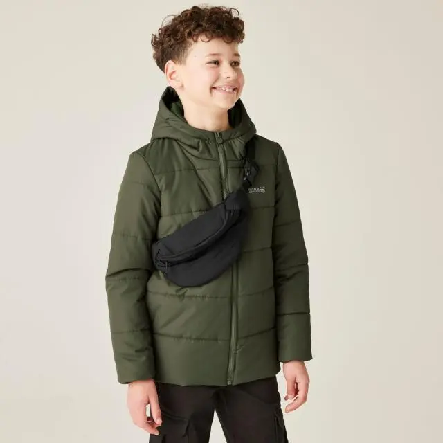 Regatta Halkner Thermoguard Insulated Baffled Jacket in Green 