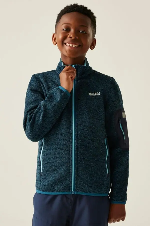 Regatta Newhill Full Zip Lightweight Active Fleece in Blue 