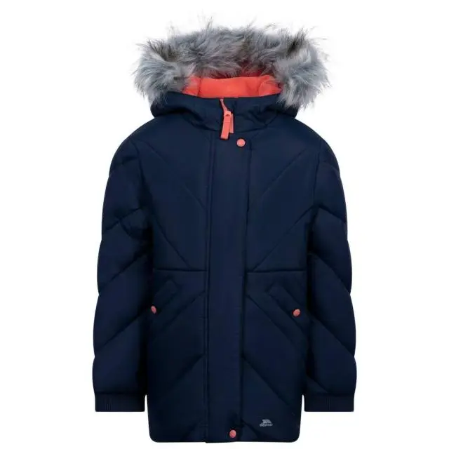 Trespass Girl's Buntee Jacket in Navy 