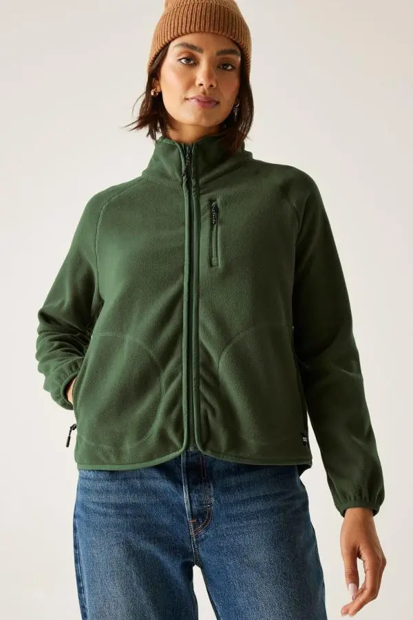 Regatta Women's Frankie Full Zip Insulating Fleece in Green 