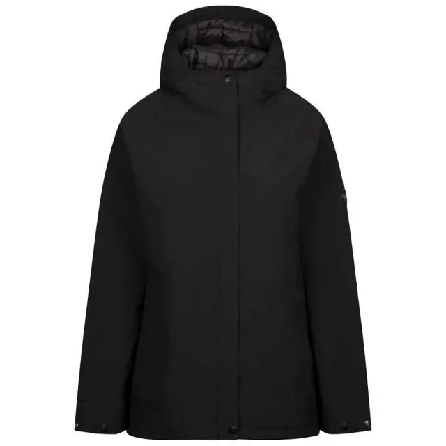 Trespass Women's Carlotta Raincoat in Black | Size: Small