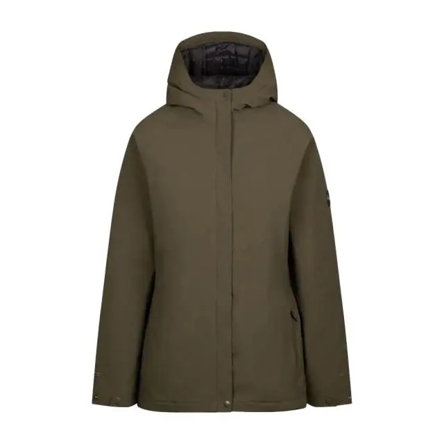 Trespass Women's Carlotta Raincoat in Brown | Size: Large