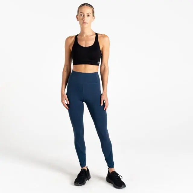Dare 2b Women's Power Legging in Blue | Size: 10