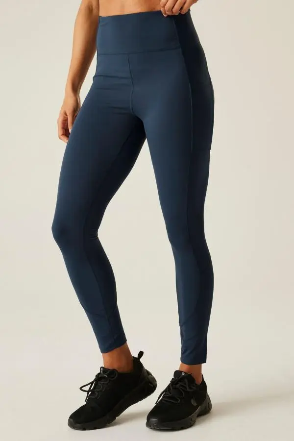 Dare 2b Women's Power Sculpt Fit Leggings in Blue 