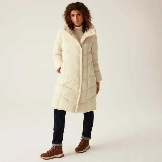 Regatta Women's 'Nurie' Quilted Jacket in Ecru 