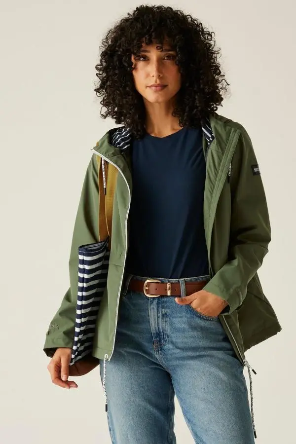 Regatta Women's 'Bayletta II' Waterproof Jacket in Olive 