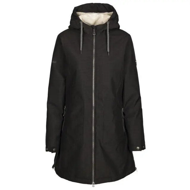 Trespass Women's Neeska TP50 Waterproof Jacket in Black | Size: XS